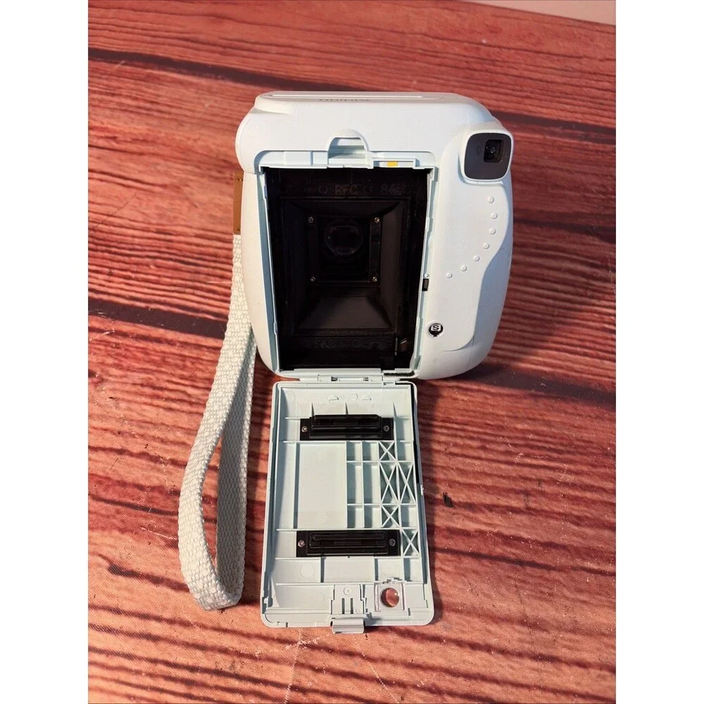 Fujifilm Instax Mini 9 Instant Camera Ice Blue Tested - WORKING